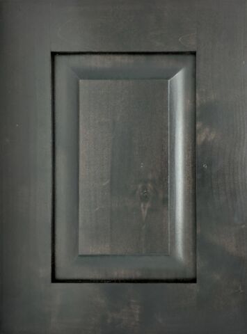 Layton Utah Rustic Alder Jet Custom Cabinet Doors