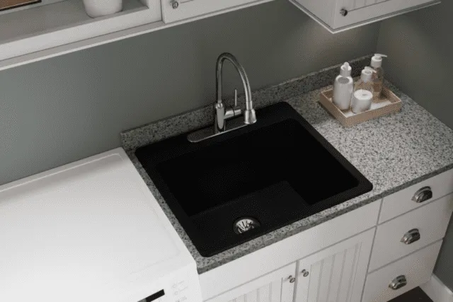 ElkayLaundryBlack