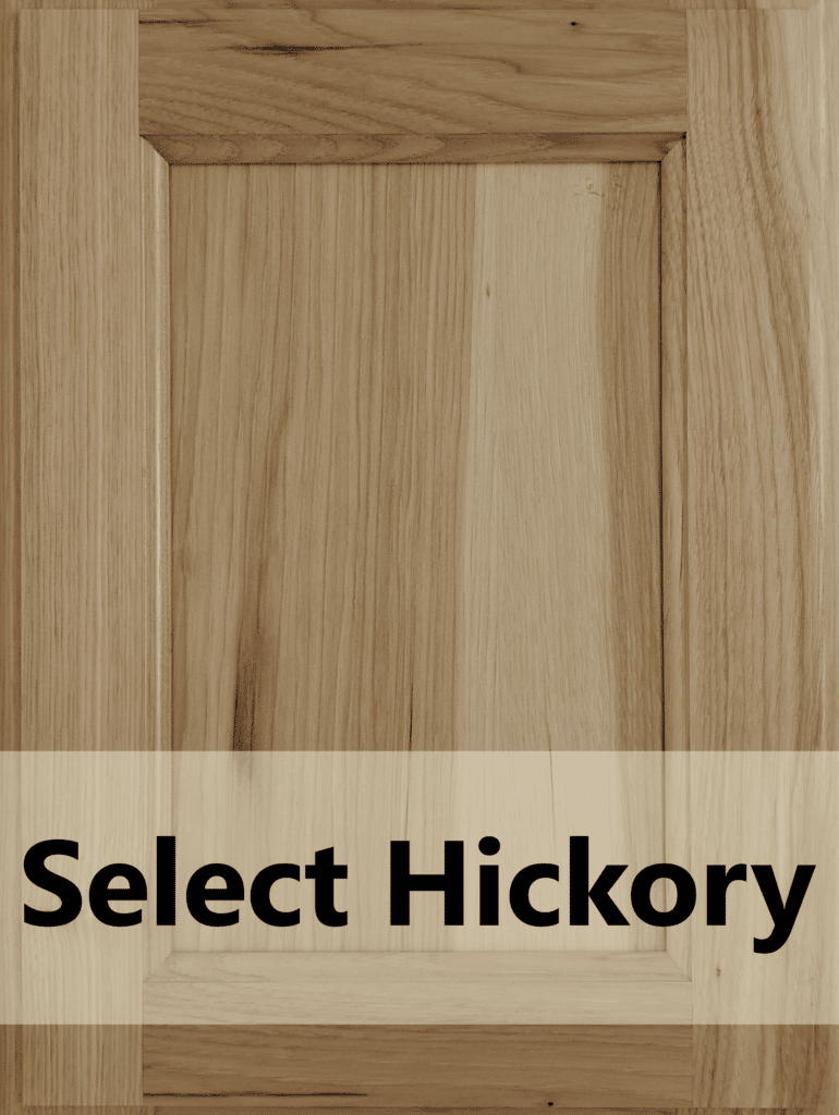 Door-Styles-Select-Hickory - Out Of The Woods Custom Cabinetry