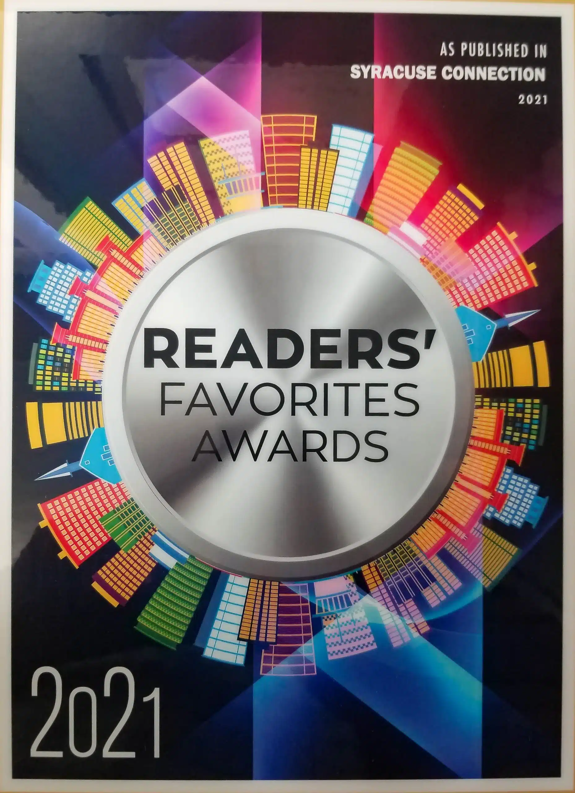Readers' Favorites awards 2021